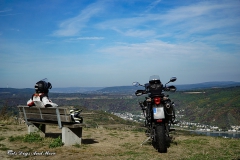 Richtung Burg Rheinfels